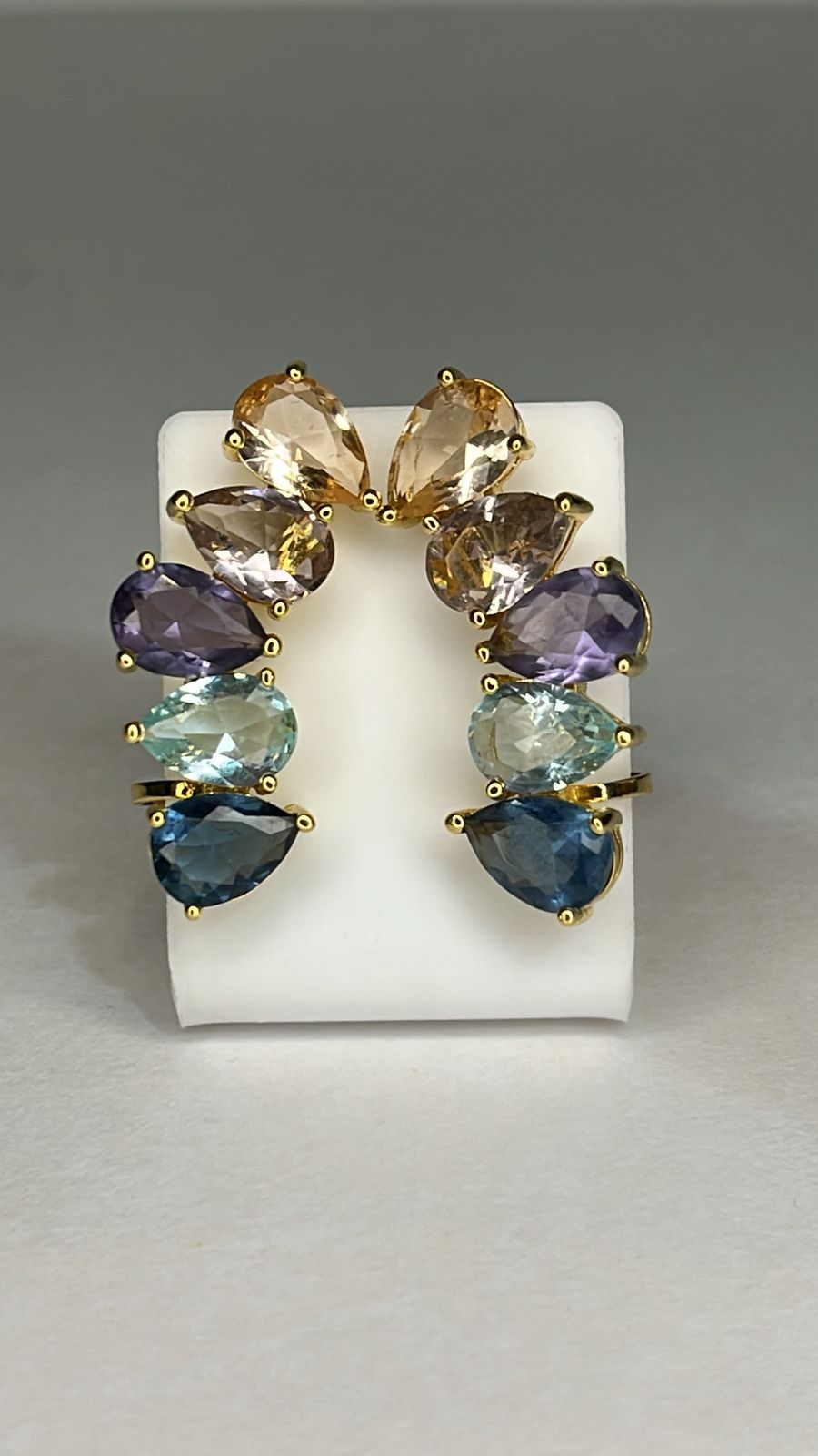 Brinco Gotas Coloridas