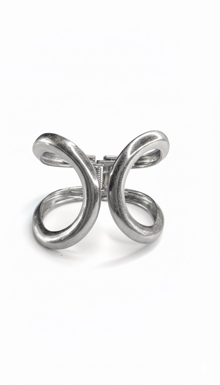 Pulseira Escultura Metálica