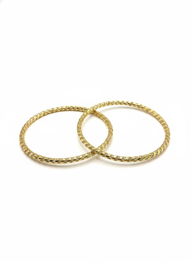 Duo de Braceletes Torcidos Luminosos