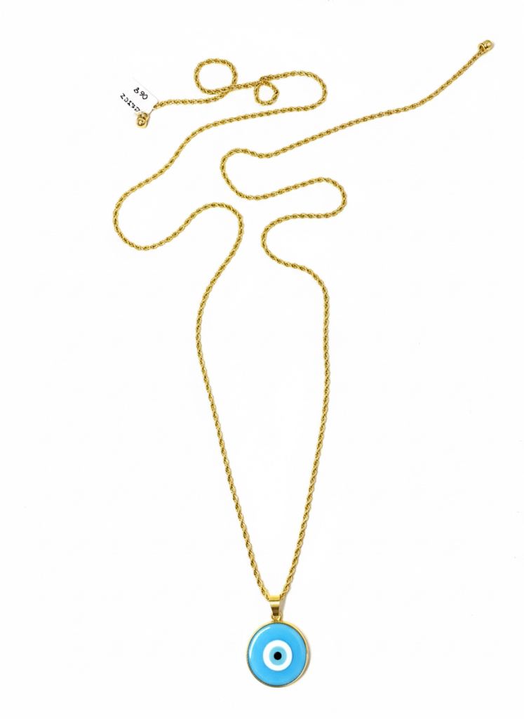 Colar Olho Grego Longo Guardião
