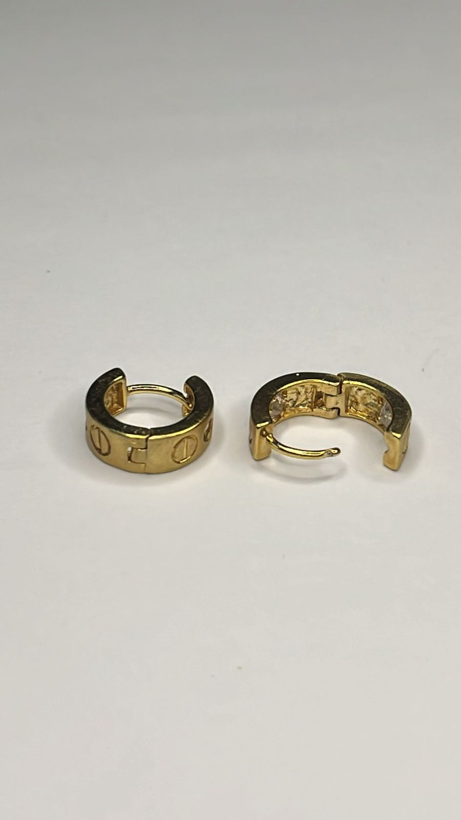 Brinco Argolinha Lux Dourada