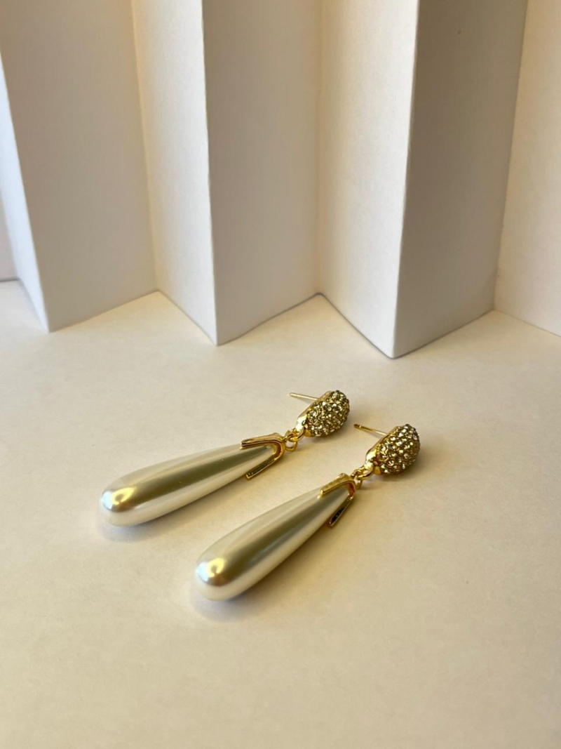 Brinco Pérola Gota Lux