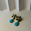 Brinco Aurora Turquesa