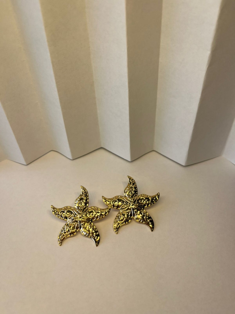Brinco Estrela do Mar Dourada